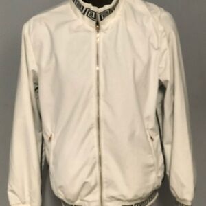 Barabas jacket white reversible modern fit